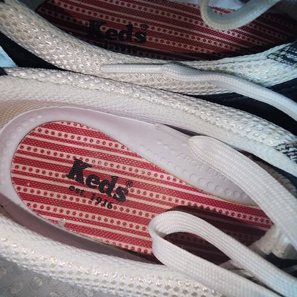 KEDS EUC WOMENS SZ 9.5 TENNIS OXFORD CANVAS SNEAKERS SHOES - Picture 4 of 9